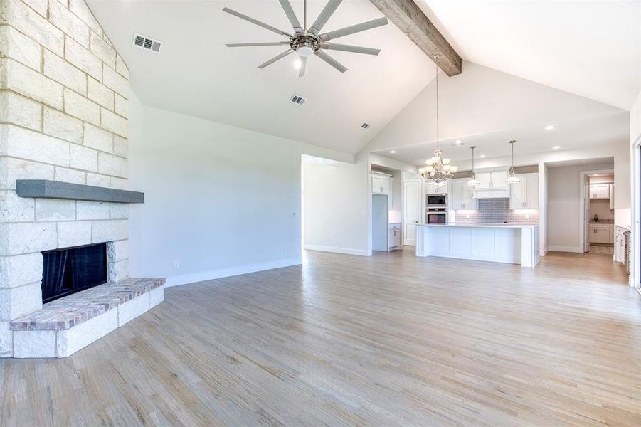 Spacious, unfurnished interior of a new home in , Wills Point (Image 36).