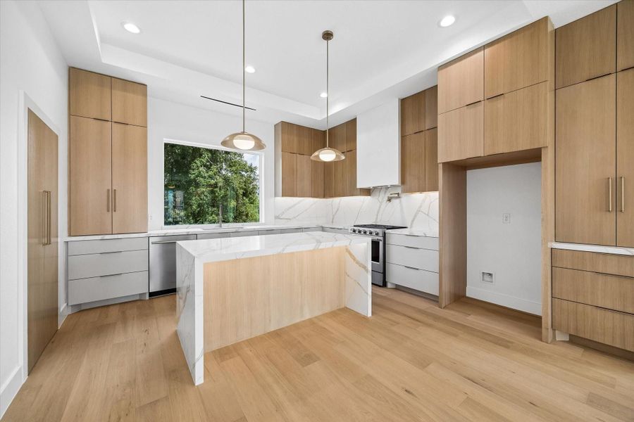 Furnished interior view inside a new home in , Houston (Image 12).