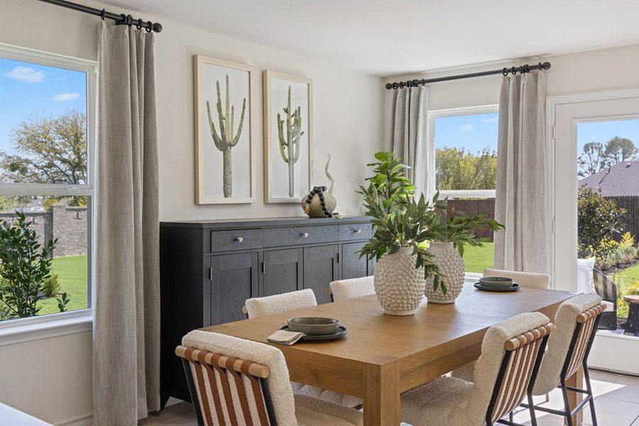 Representative furnished interior of a home built from the 1676 Modeled by KB Home in Eagle Creek, Denton (Image 8). Representative furnished interior of a home built from the 1676 Modeled by KB Home in Eagle Creek, Denton (Image 8).