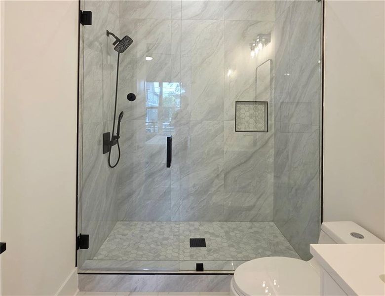 Furnished interior view inside a new home in , Atlanta (Image 15).