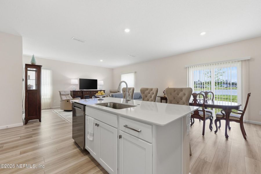 Furnished interior view inside a new home in Holstein Crossing, Green Cove Springs (Image 41).