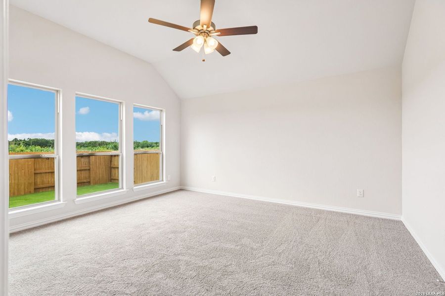 Spacious, unfurnished interior of a new home in Stream Waters, Seguin (Image 16). Spacious, unfurnished interior of a new home in Stream Waters, Seguin (Image 16).