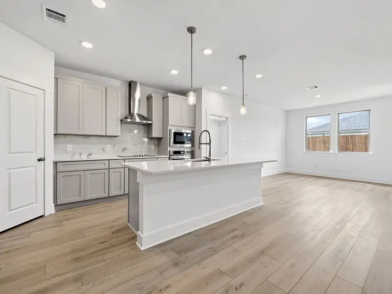 Furnished interior view inside a new home in Meadow Ridge Estates, Josephine (Image 7).