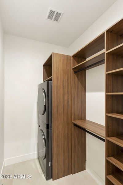 Walk In Closet W/ Washer & Dryer