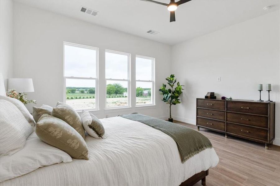 Furnished interior view inside a new home in , Justin (Image 10).