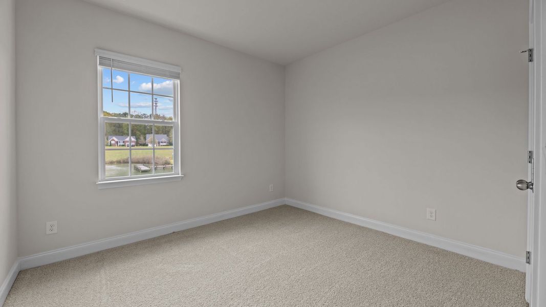 Representative unfurnished interior of a home built from the Mills by D.R. Horton in Tyler - Home on the Lake, New Bern (Image 11).