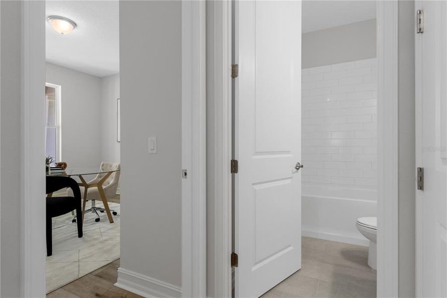 Furnished interior view inside a new home in Pine Ridge Estates, Beverly Hills (Image 32).