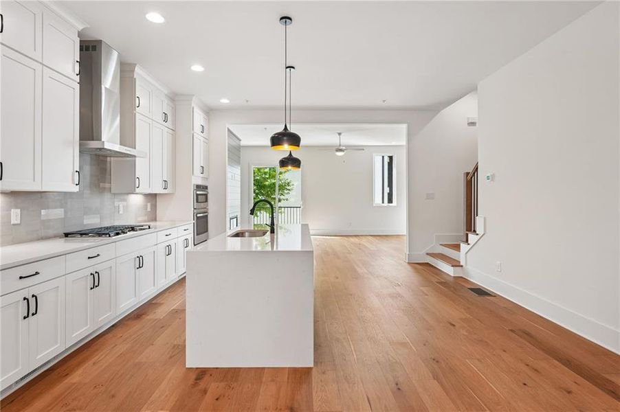 Furnished interior view inside a new home in , Decatur (Image 13).