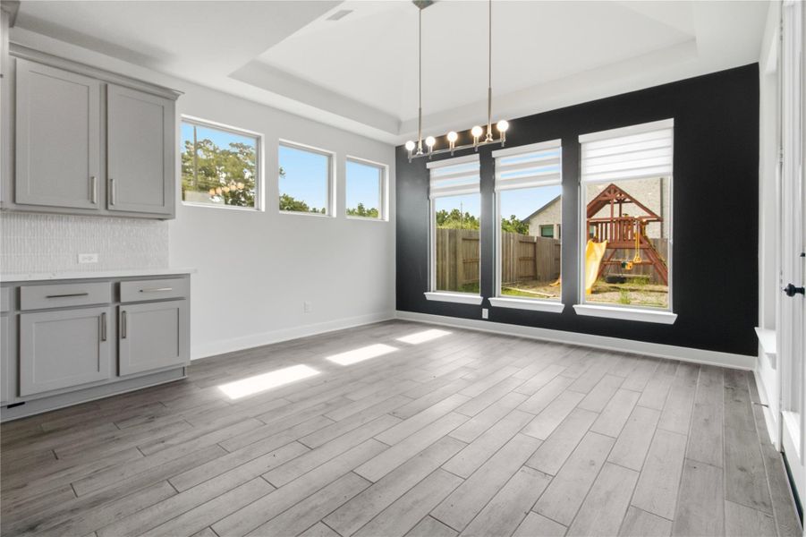 Spacious, unfurnished interior of a new home in The Trails, New Caney (Image 23). Spacious, unfurnished interior of a new home in The Trails, New Caney (Image 23).