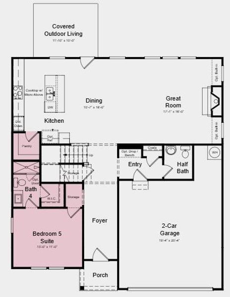 2D floor plan layout of this home in Stratford Hills, Ball Ground, GA (Image 2). 2D floor plan layout of this home in Stratford Hills, Ball Ground, GA (Image 2).