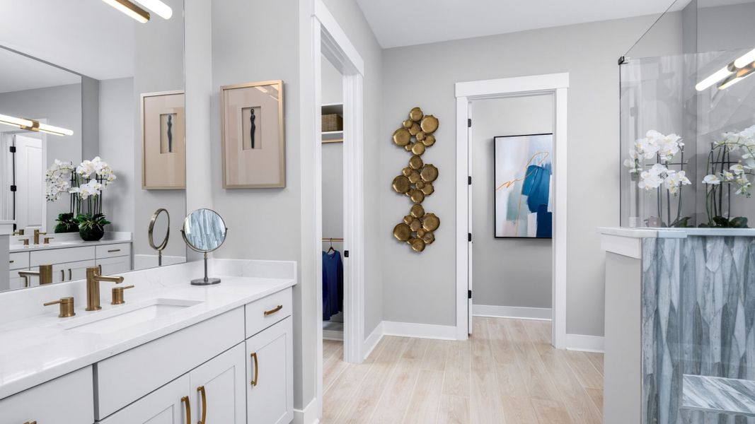 Representative furnished interior of a home built from the Nina by Kolter Homes in Cresswind at Rocky River, Locust (Image 12). Representative furnished interior of a home built from the Nina by Kolter Homes in Cresswind at Rocky River, Locust (Image 12).