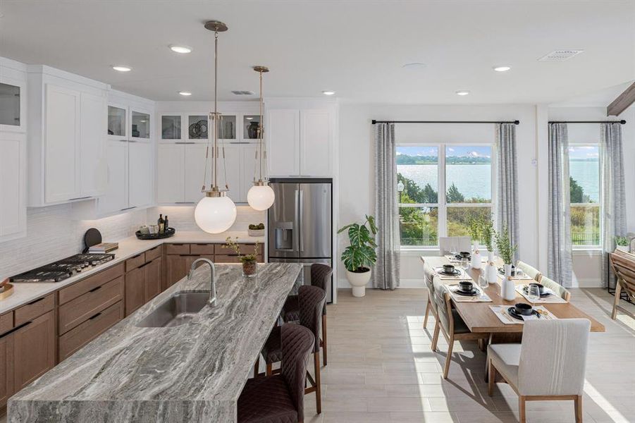 Furnished interior view inside a new home in , Rowlett (Image 5). Furnished interior view inside a new home in , Rowlett (Image 5).