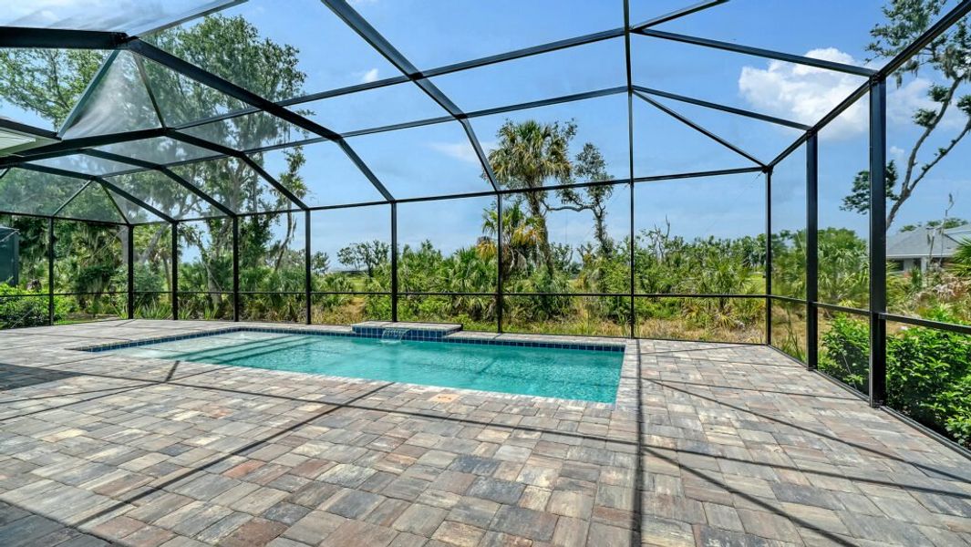 Exterior details and patio area of a home in Canoe Creek, Parrish (Image 25). Exterior details and patio area of a home in Canoe Creek, Parrish (Image 25).