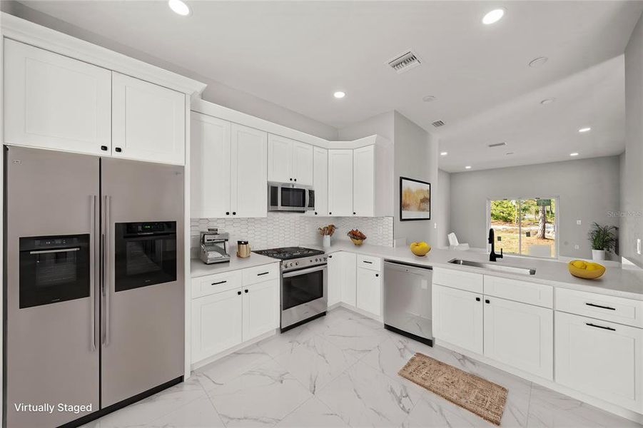 Furnished interior view inside a new home in , Lehigh Acres (Image 7).