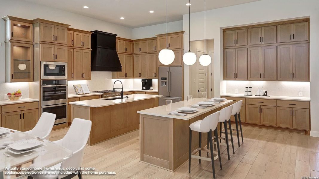 Furnished interior view inside a new home in Megan's Landing, Castroville (Image 15).