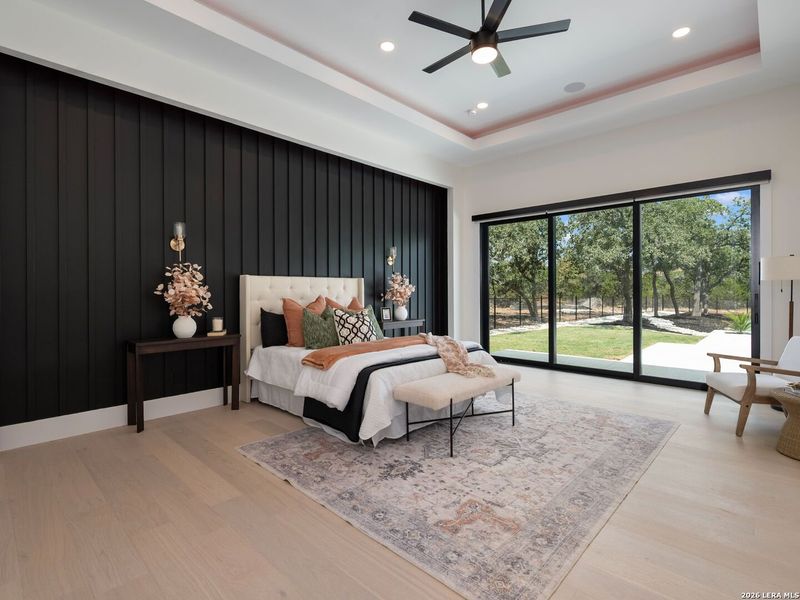 Furnished interior view inside a new home in , Fair Oaks Ranch (Image 54).