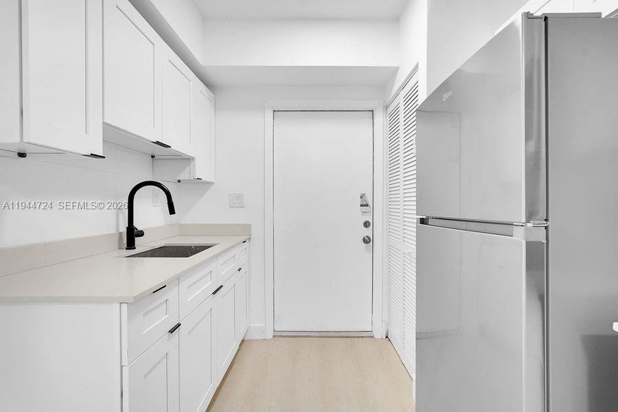 Furnished interior view inside a new home in , Miami (Image 14).