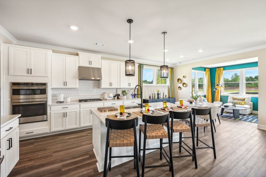 Representative furnished interior of a home built from the Essex by Taylor Morrison in Bennett Farm, Loganville (Image 8).