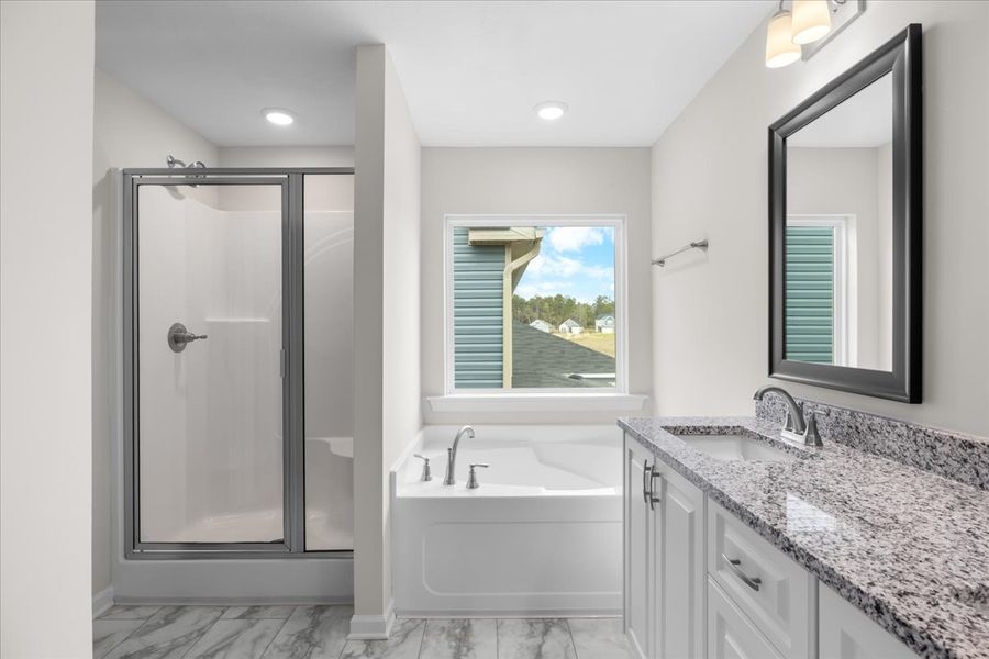 Furnished interior view inside a new home in Windsor, North Augusta (Image 10).
