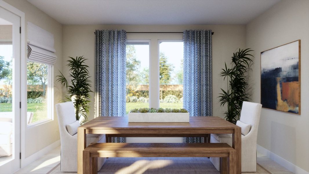 Representative furnished interior of a home built from the 4053 by Risewell Homes in Parkton Square, Kyle (Image 6).