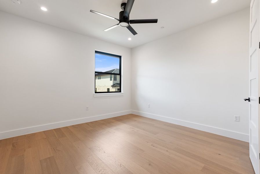 Spacious, unfurnished interior of a new home in Milky Way at River Place, Austin (Image 24).