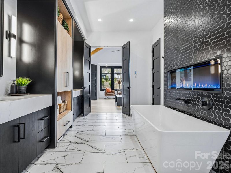 Furnished interior view inside a new home in , Asheville (Image 15).