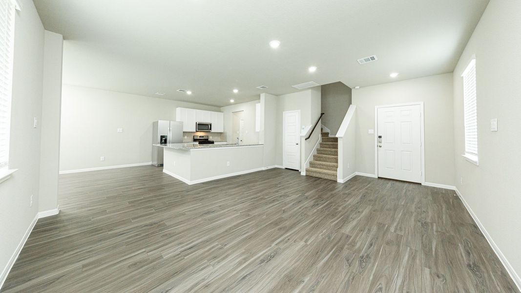 Family Room to Kitchen