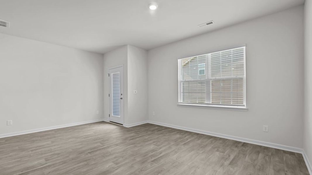 Spacious, unfurnished interior of a new home in The Townes at Ridgewood Farms, Winterville (Image 14).