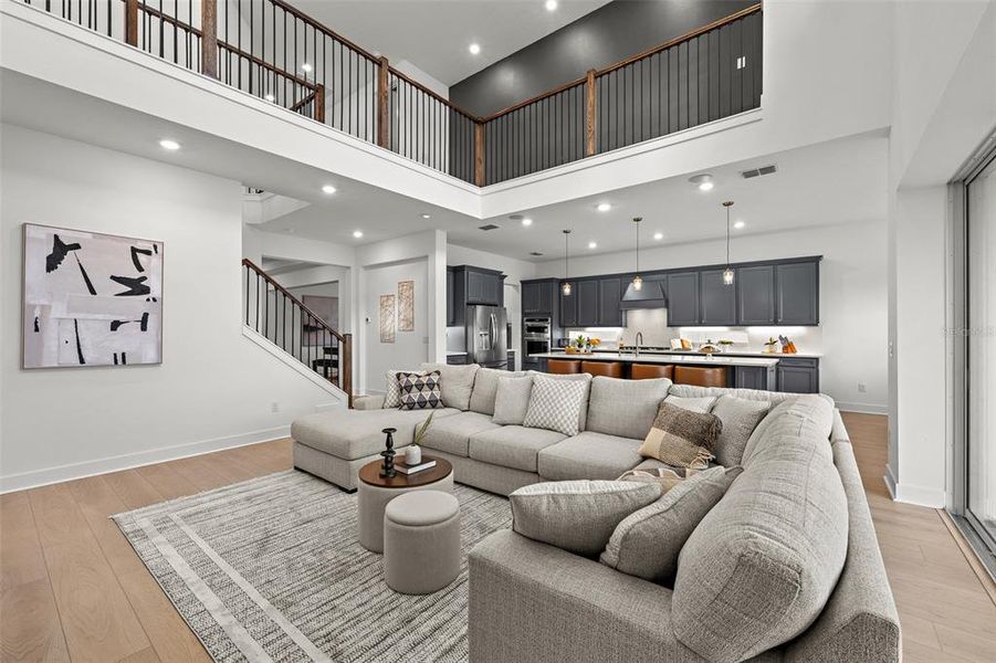 Furnished interior view inside a new home in , Wesley Chapel (Image 19).