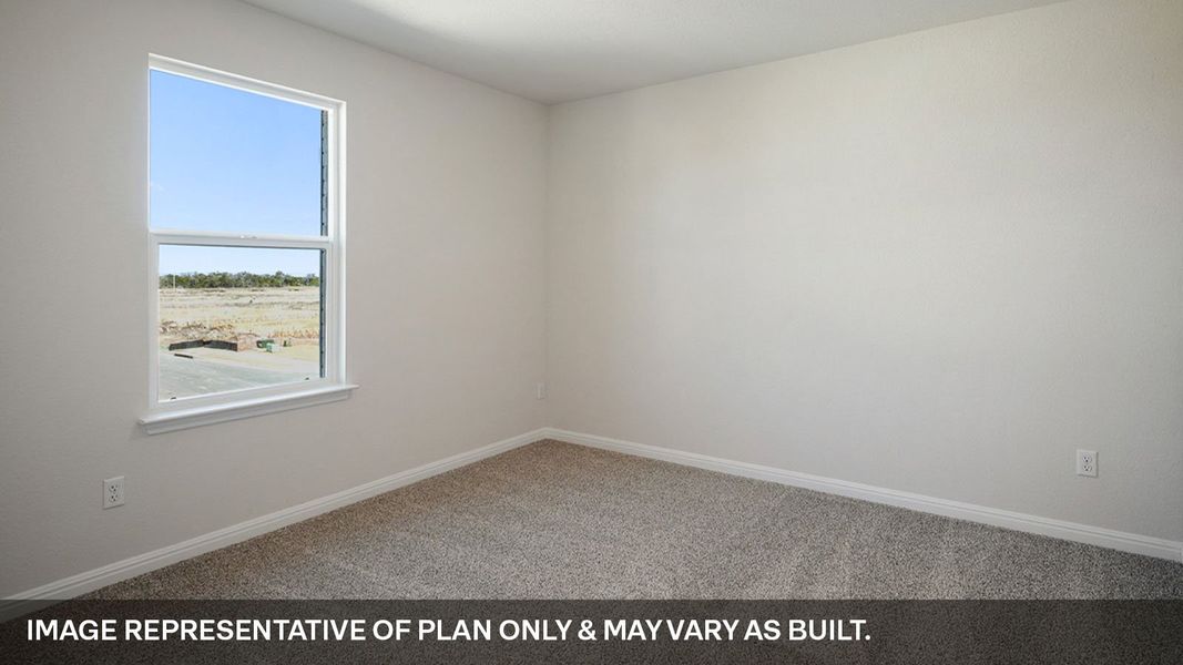 Representative unfurnished interior of a home built from the The Quincy by D.R. Horton in Thunder Rock, Marble Falls (Image 29).
