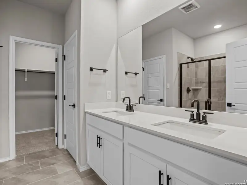 Furnished interior view inside a new home in Royal Crest, San Antonio (Image 9).