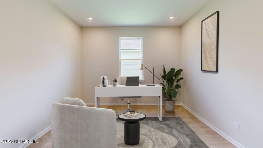 Furnished interior view inside a new home in Lakes at Bella Lago, Green Cove Springs (Image 6).