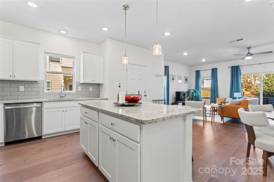 Furnished interior view inside a new home in Harper's Run, Matthews (Image 29).