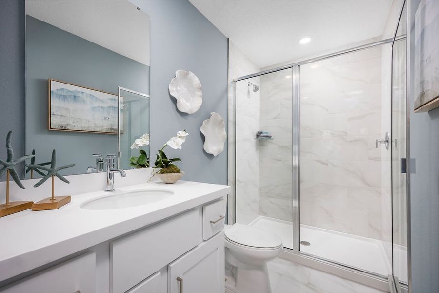 Full Bath in Bedroom 4