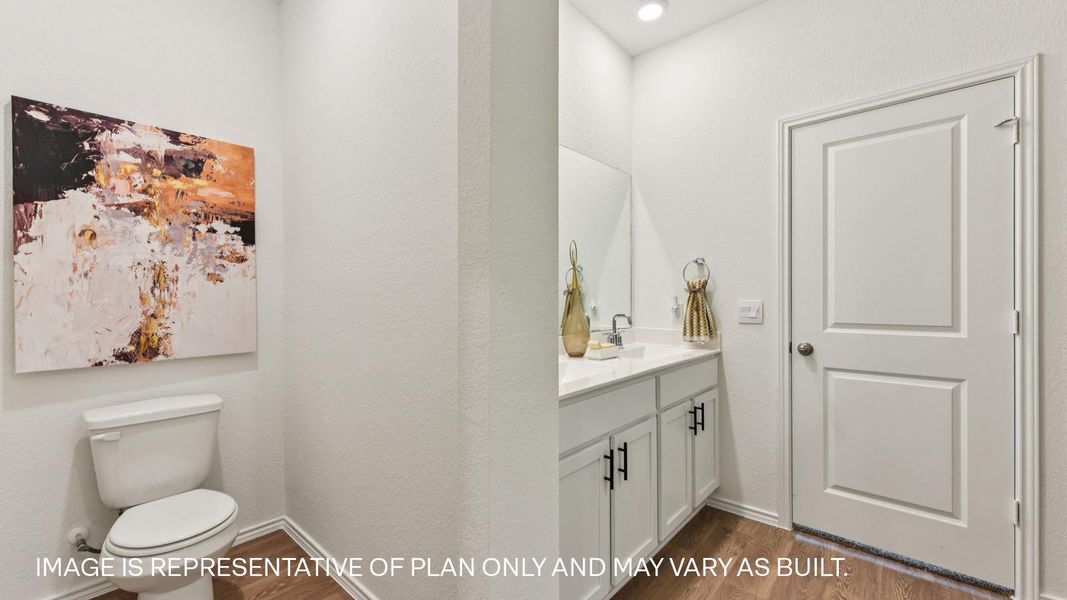 Furnished interior view inside a new home in Palomino, Manor (Image 25).