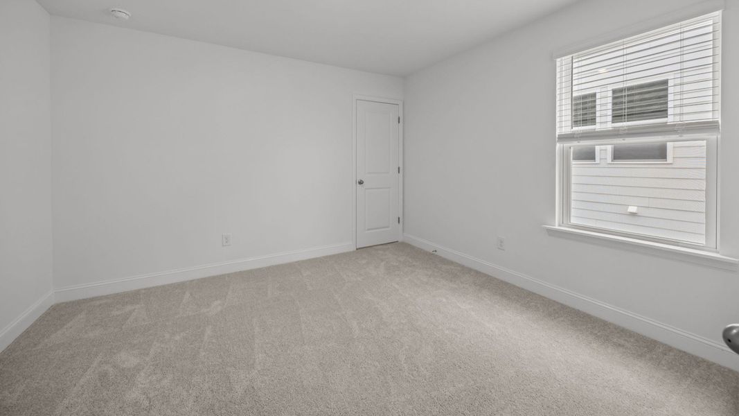 The Beramont Plan by DR homes in Farms at Bellingham, Mooresville, NC - Bedroom 2