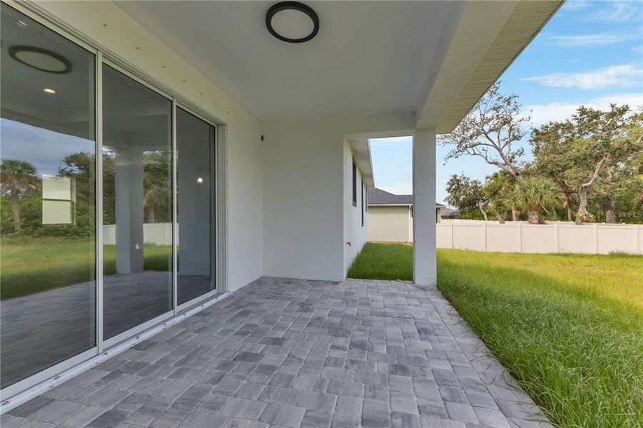 Exterior details and patio area of a home in , Port Charlotte (Image 17). Exterior details and patio area of a home in , Port Charlotte (Image 17).