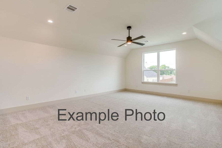 Representative unfurnished interior of a home built from the The Mansfield by Kenmark Homes in LeTara, Haslet (Image 37). Representative unfurnished interior of a home built from the The Mansfield by Kenmark Homes in LeTara, Haslet (Image 37).