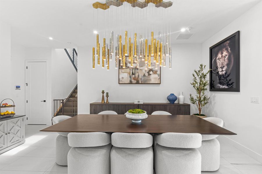 Furnished interior view inside a new home in Solana Bay at Avenir, Palm Beach Gardens (Image 19). Furnished interior view inside a new home in Solana Bay at Avenir, Palm Beach Gardens (Image 19).