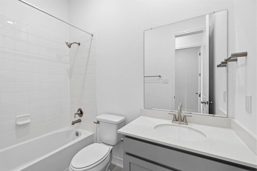 Furnished interior view inside a new home in Wildrye, Waller (Image 10).