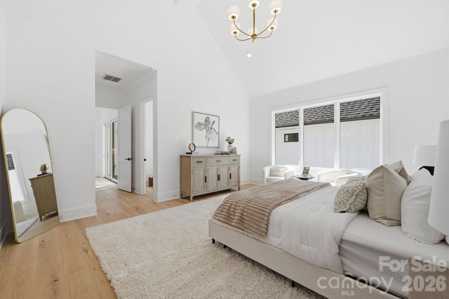 Furnished interior view inside a new home in , Davidson (Image 29).