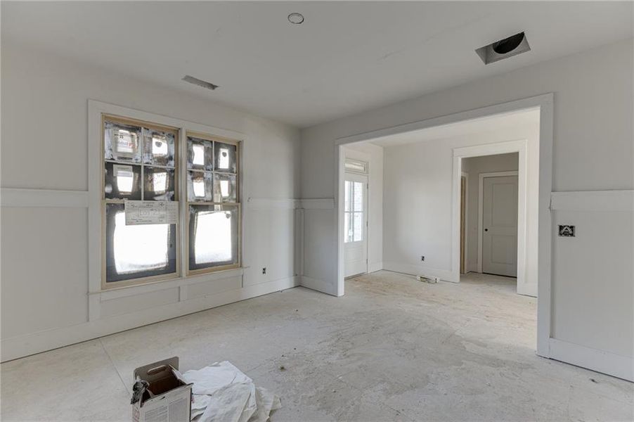 In-progress construction of a new home in , Buford, GA (Image 15).