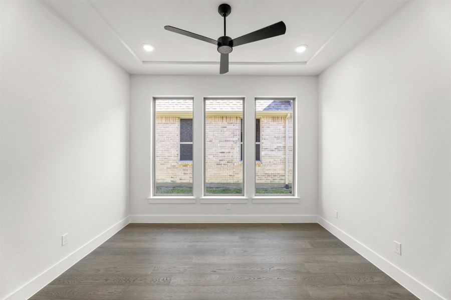 Representative unfurnished interior of a home built from the 5012 by Tradition Homes in Lakewood at Brookhollow – 60′ Lots, Prosper (Image 20).