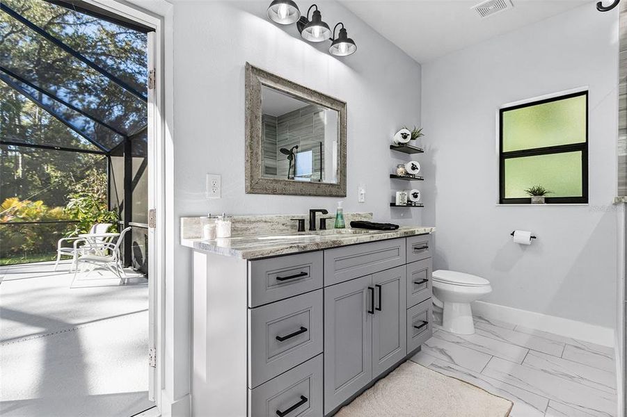 Furnished interior view inside a new home in , Port Charlotte (Image 20).