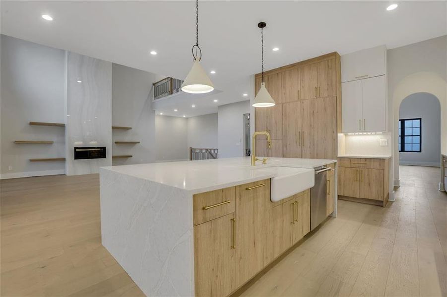 Furnished interior view inside a new home in , Milton (Image 12).