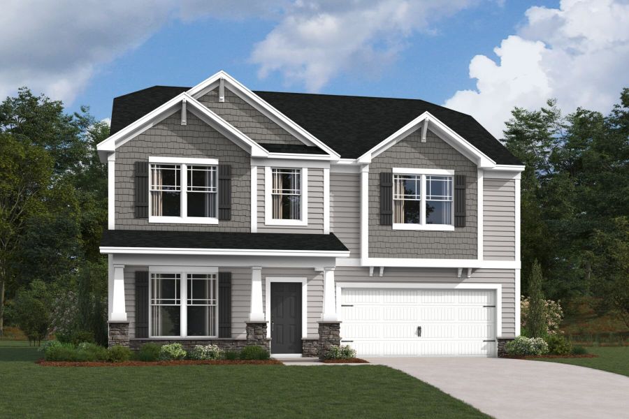 40' Smart Series Draper II Elevation C Laurelbrook