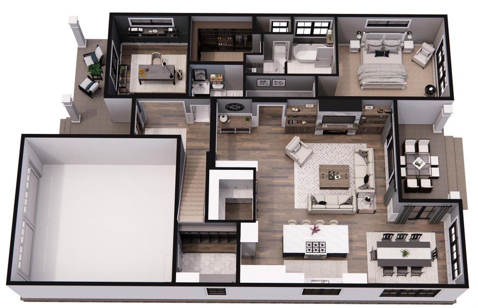 2D floor plan layout of this home in , Lake Worth, FL (Image 29).