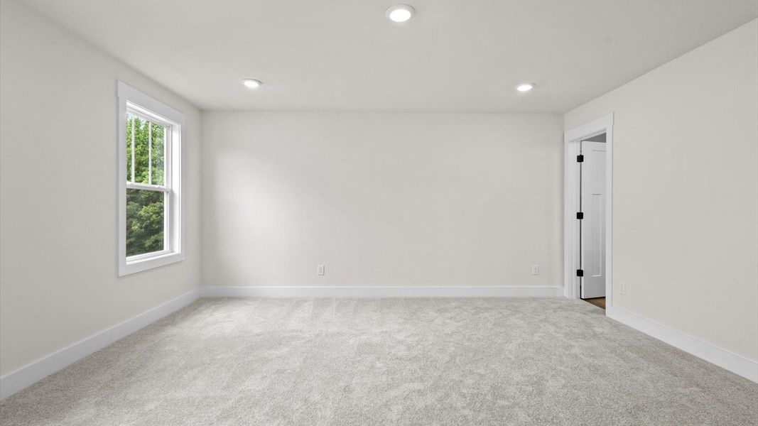 Representative furnished interior of a home built from the Beramont by DRB Homes in Harrier Point, Woodruff (Image 9). Representative furnished interior of a home built from the Beramont by DRB Homes in Harrier Point, Woodruff (Image 9).