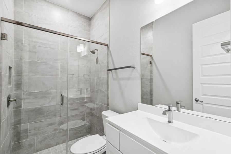 Furnished interior view inside a new home in ARTAVIA 50' Homesites, Conroe (Image 14).