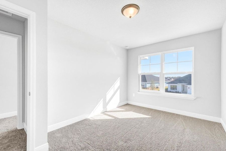 Representative unfurnished interior of a home built from the Plan 2290 by Adams Homes in College Station, Panama City (Image 27). Representative unfurnished interior of a home built from the Plan 2290 by Adams Homes in College Station, Panama City (Image 27).